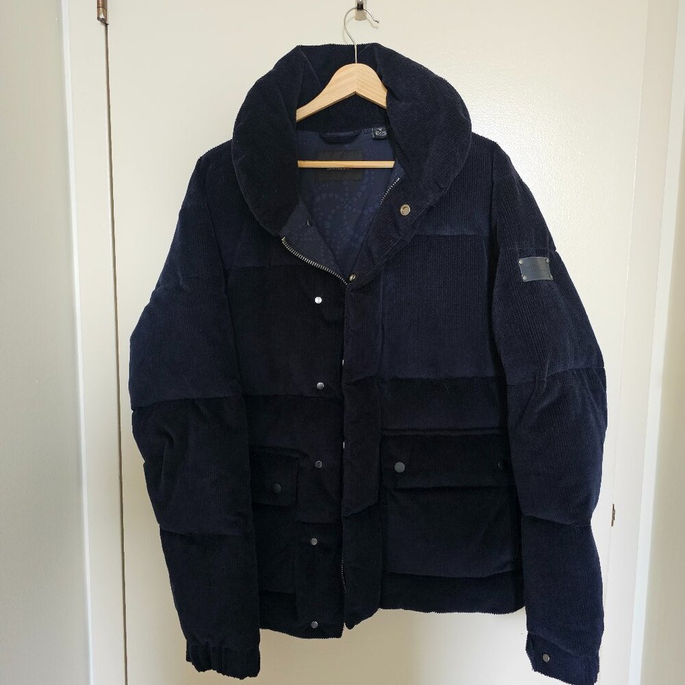 Scotch & Soda Navy Puffer jacket (M)